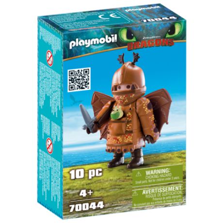 Набор с элементами конструктора Playmobil Dragons 70044 Рыбьеног в летном костюме