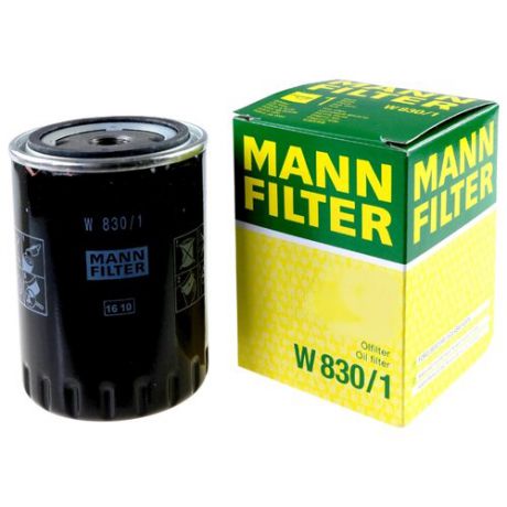 Масляный фильтр MANNFILTER W830/1