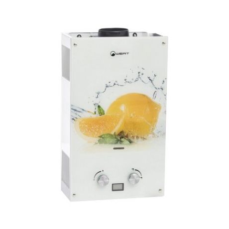 Проточный газовый водонагреватель Wert 10EG Lemon
