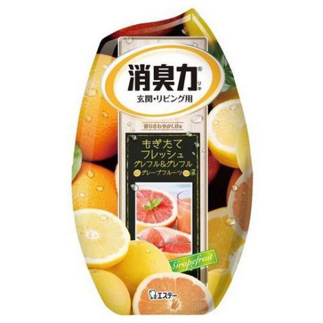 Shoushuuriki Жидкий дезодорант – ароматизатор для комнат c ароматом грейпфрута 400 мл