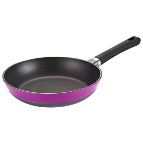 Сковорода GIPFEL Violeta 0403 24 см, черный/фиолетовый