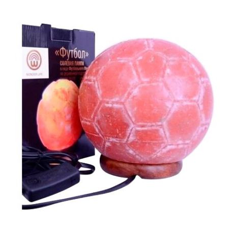 Солевая лампа Wonder Life Футбол 2-3 кг