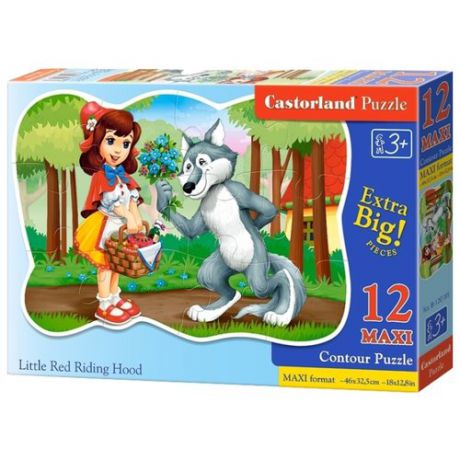 Пазл Castorland Little Red Riding Hood (В-120185), 12 дет.