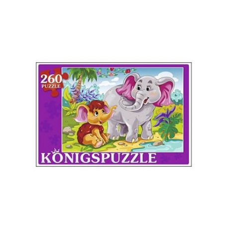 Пазл Рыжий кот Konigspuzzle Сказка №57 (ПК260-5866), 260 дет.