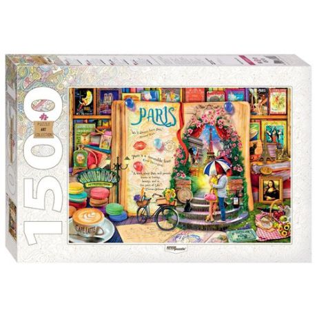 Пазл Step puzzle Париж. Жизнь - открытая книга (83060), 1500 дет.