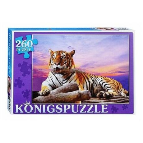 Пазл Рыжий кот Konigspuzzle Большой тигр (ПК260-5850), 260 дет.