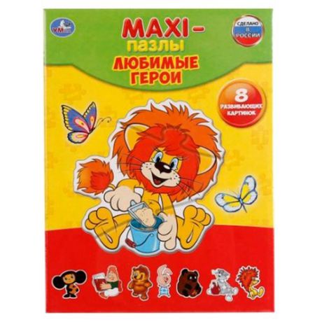 Набор пазлов Умка Maxi Любимые герои (4690590123386)