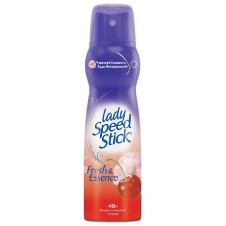 Дезодорант-антиперспирант спрей Lady Speed Stick Fresh&Essence Цветок вишни, 150 мл