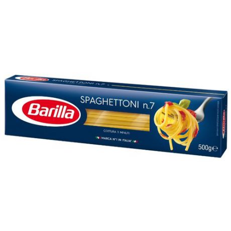 Barilla Макароны Spaghettoni n.7, 500 г