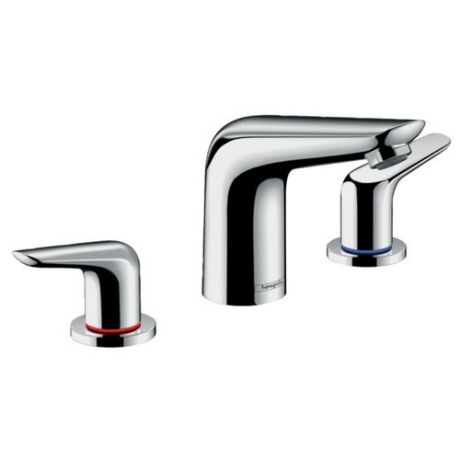 Смеситель для раковины (умывальника) hansgrohe Novus 71140000 двухрычажный встраиваемый хром