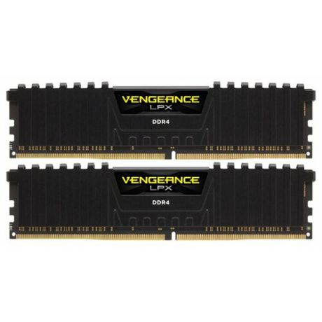 Оперативная память Corsair DDR4 3200 (PC 25600) DIMM 288 pin, 8 ГБ 2 шт. 1.35 В, CL 16, CMK16GX4M2B3200C16