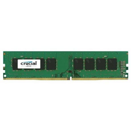 Оперативная память Crucial DDR4 2400 (PC 19200) DIMM 288 pin, 16 ГБ 1 шт. 1.2 В, CL 17, CT16G4DFD824A