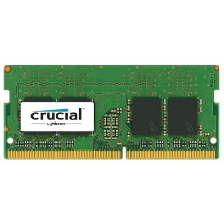 Оперативная память Crucial DDR4 2400 (PC 19200) SODIMM 260 pin, 8 ГБ 1 шт. 1.2 В, CL 17, CT8G4SFS824A