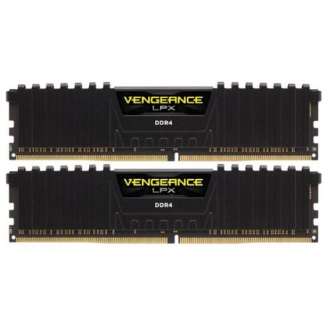 Оперативная память Corsair DDR4 2666 (PC 21300) DIMM 288 pin, 8 ГБ 2 шт. 1.2 В, CL 16, CMK16GX4M2Z2666C16