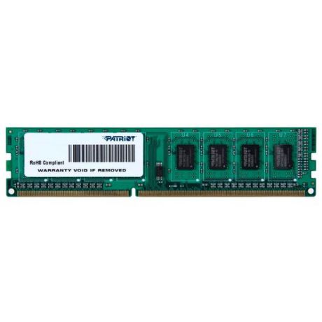 Оперативная память Patriot Memory DDR3 1600 (PC 12800) DIMM 240 pin, 2 ГБ 1 шт. 1.5 В, CL 11, PSD32G16002