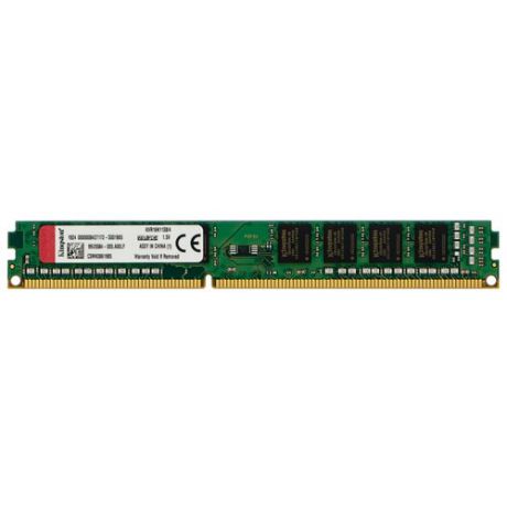 Оперативная память Kingston DDR3 1600 (PC 12800) DIMM 240 pin, 4 ГБ 1 шт. 1.5 В, CL 11, KVR16N11S8/4