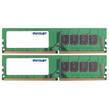 Оперативная память Patriot Memory DDR4 2133 (PC 17000) DIMM 288 pin, 4 ГБ 2 шт. 1.2 В, CL 15, PSD48G2133K