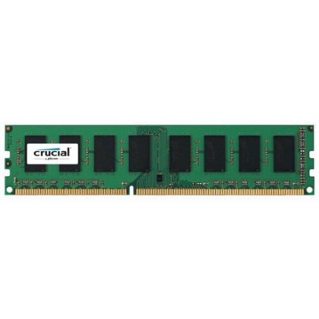 Оперативная память Crucial DDR3L 1600 (PC 12800) DIMM 240 pin, 2 ГБ 1 шт. 1.35 В, CL 11, CT25664BD160BJ