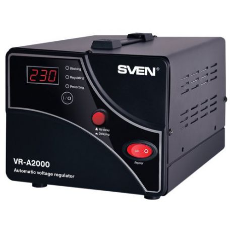 Стабилизатор напряжения однофазный SVEN VR-A2000 (1.2 кВт)