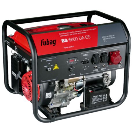 Бензиновый генератор Fubag BS 6600 DA ES (5600 Вт)