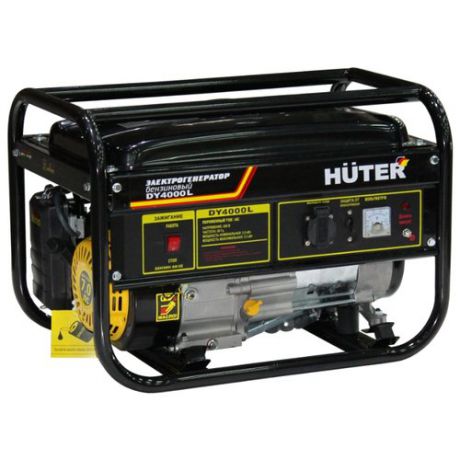 Бензиновый генератор Huter DY4000L (3000 Вт)