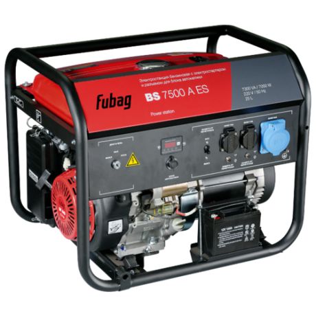 Бензиновый генератор Fubag BS 7500 A ES (838760) (7000 Вт)