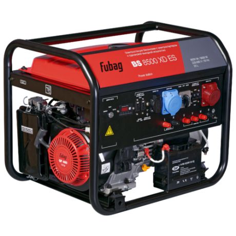 Бензиновый генератор Fubag BS 8500 XD ES (6400 Вт)