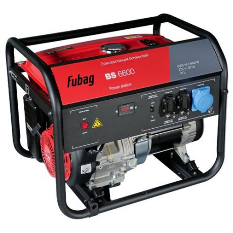 Бензиновый генератор Fubag BS 6600 (5700 Вт)
