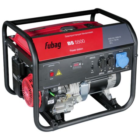 Бензиновый генератор Fubag BS 5500 (5000 Вт)