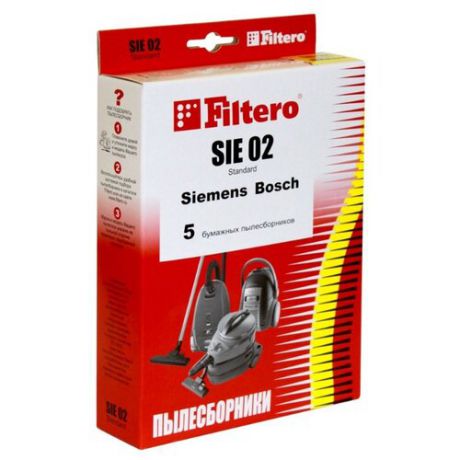 Filtero Мешки-пылесборники SIE 02 Standard 5 шт.