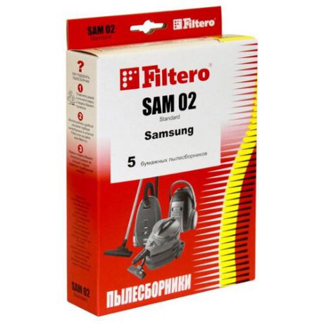 Filtero Мешки-пылесборники SAM 02 Standard 5 шт.