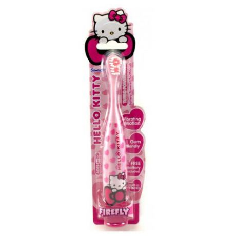 Электрическая зубная щетка Firefly Hello Kitty Turbo Power Max розовый