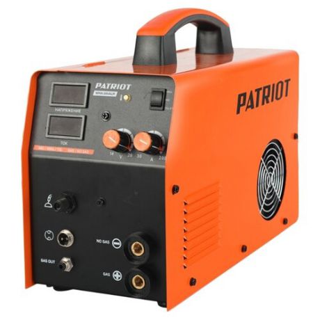 Сварочный аппарат PATRIOT WMA 205ALM (TIG, MIG/MAG, MMA)