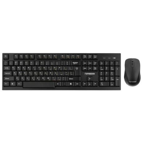 Клавиатура и мышь Гарнизон GKS-110 Black USB