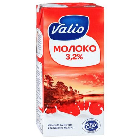 Молоко Valio ультрапастеризованное 3.2%, 0.973 л