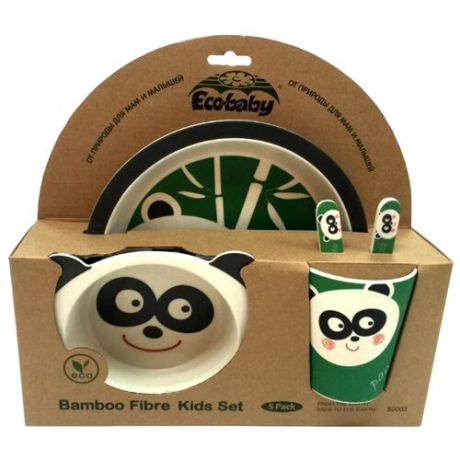 Комплект посуды Eco Baby Панда