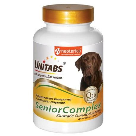 Добавка в корм Unitabs SeniorComplex для собак старше 7 лет 100 шт.