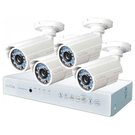 Комплект видеонаблюдения IVUE D5004-AHC-B4 4 камеры