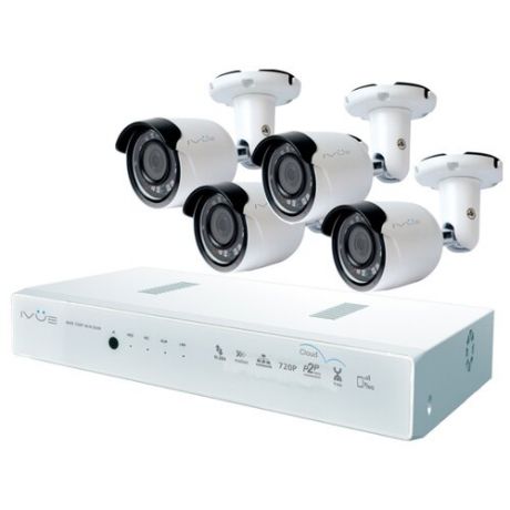 Комплект видеонаблюдения IVUE D5008-РРС-B4 4 камеры