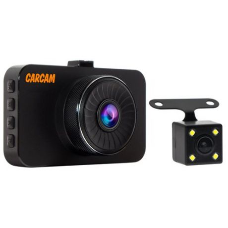 Видеорегистратор CARCAM F3, 2 камеры черный