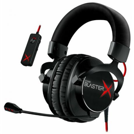 Компьютерная гарнитура Creative Sound BlasterX H7 Tournament Edition черный