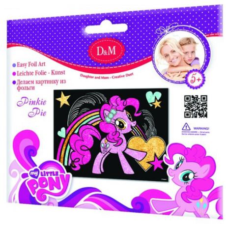 D&M Набор для создания аппликации из фольги Пинки пай My Little Pony (57932)