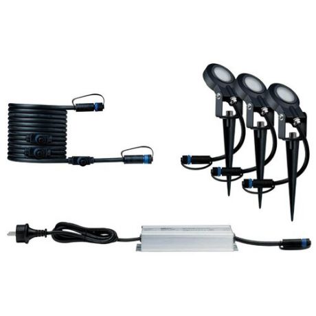 Paulmann Набор светильников Plug & Shine Spot Sting Set 93696