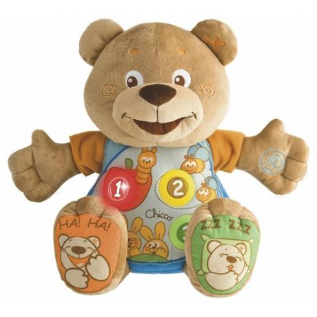 Интерактивная развивающая игрушка Chicco Говорящий мишка Teddy