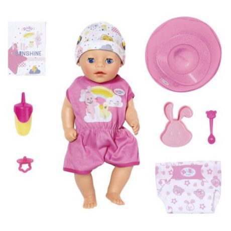 Интерактивная кукла Zapf Creation Baby Born 36 см Девочка Нежное прикосновение 827-321