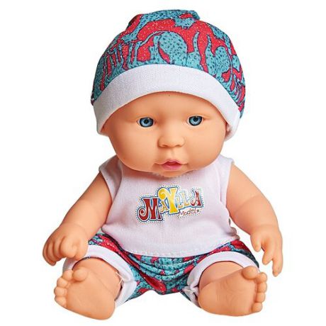 Пупс Lovely baby в шапочке,18.5 см, XM631/3