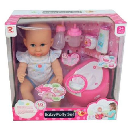 Интерактивная кукла Shantou Gepai Baby Potty Set 40 см 8933