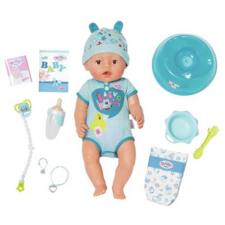 Интерактивная кукла Zapf Creation Baby born Мальчик, 43 см, 824-375