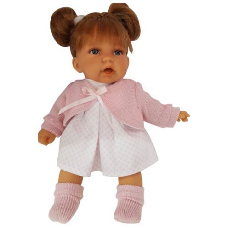 Интерактивная кукла Antonio Juan Дели в розовом 27 см 1222P