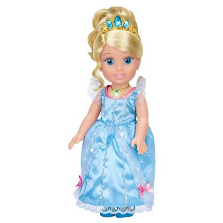 Интерактивная кукла Карапуз Принцесса Золушка 37 см CIND001